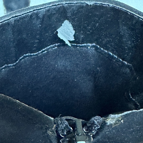 Dragon Embroidered Black Suede Stiletto Heel Ankle Boots Sexy Party - Picture 5 of 5